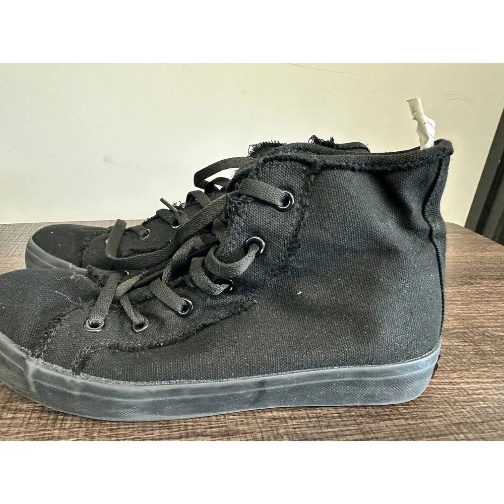 Pre-Owned Dance Hip Hop Shoes Revolution Adult 7M Canvas High Top